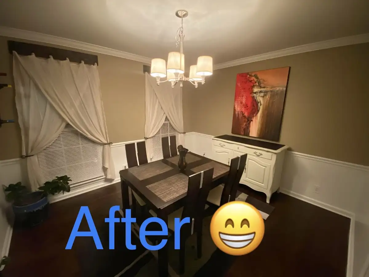 Professional dining room restoration after water damage in Merrydale