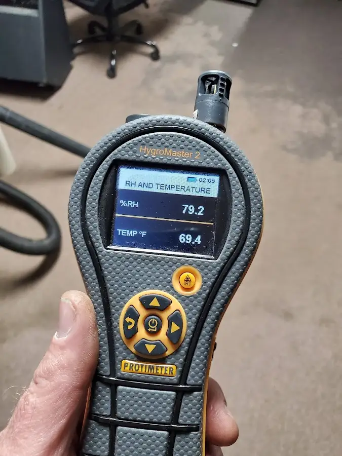 Moisture meter humidity assessment for Mold Remediation & Removal in Merrydale